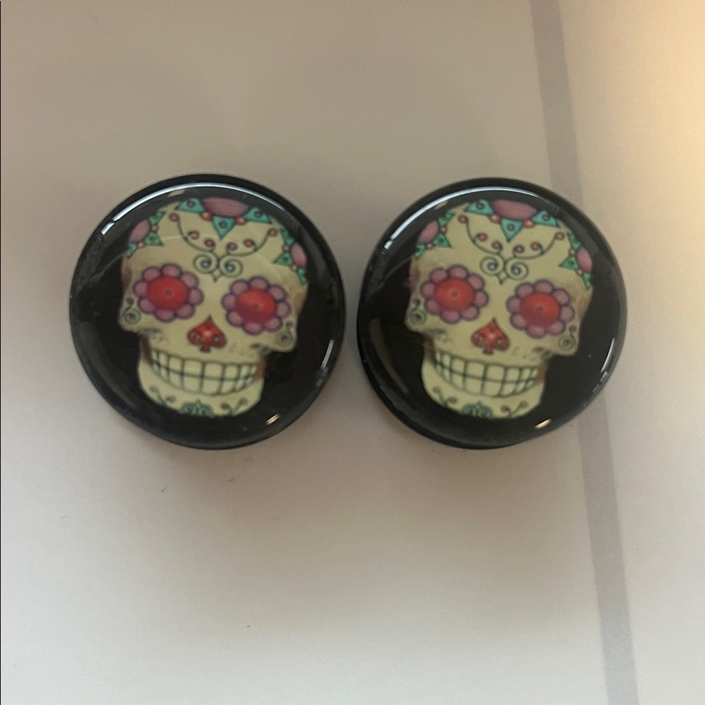 Sugar Skull Gauges 7/8